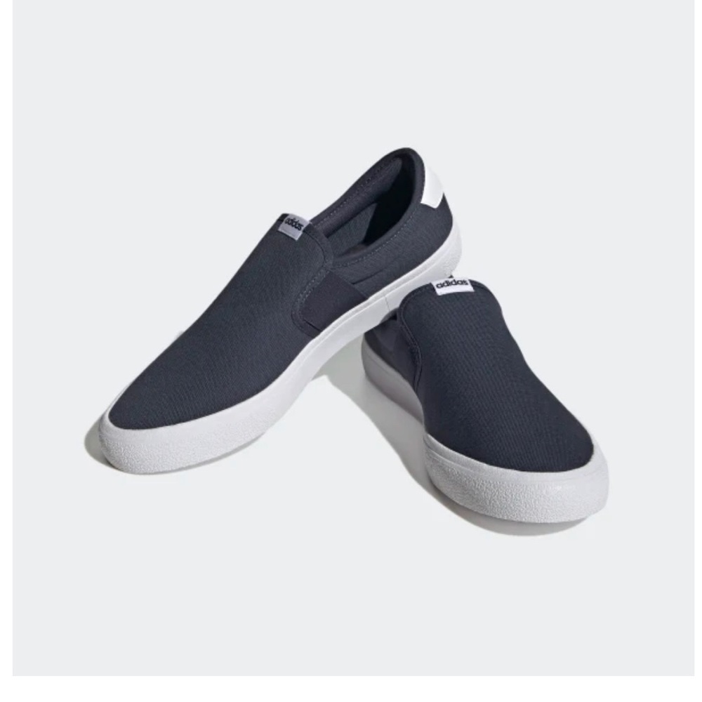 Navy Blue Adidas Vulcraid3r Slip-ons ~ Women’s 7.5